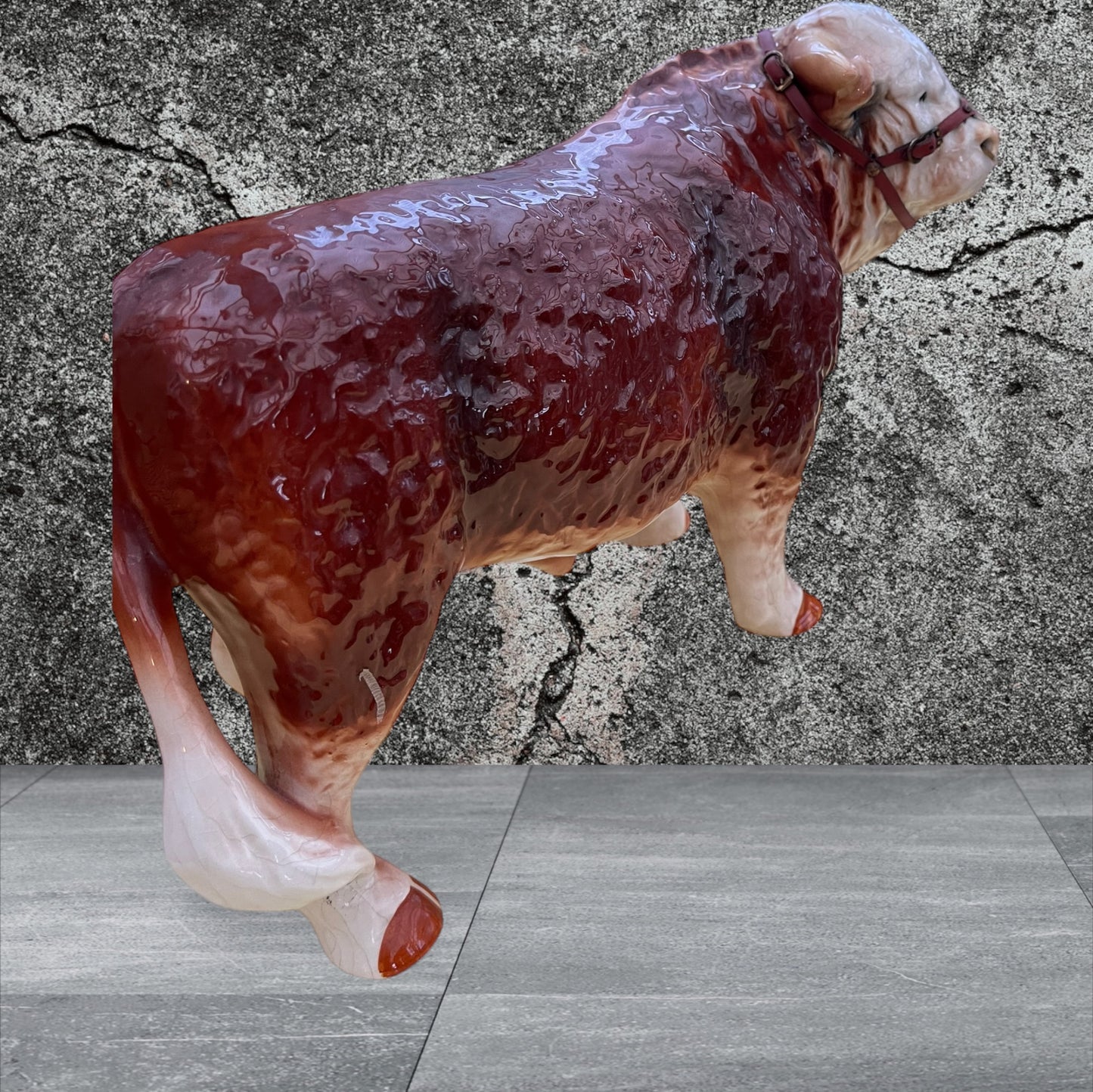 Butchers Display Bull