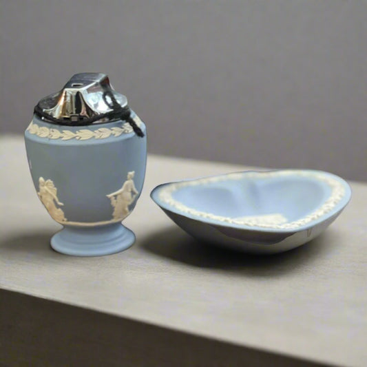 Wedgewood Lighter and Ashtray