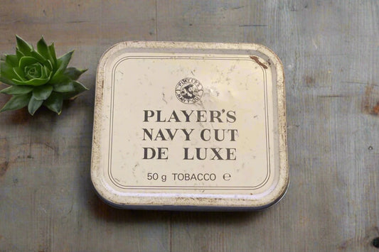 Vintage Players Navy Cut De Luxe Tobacco Tin