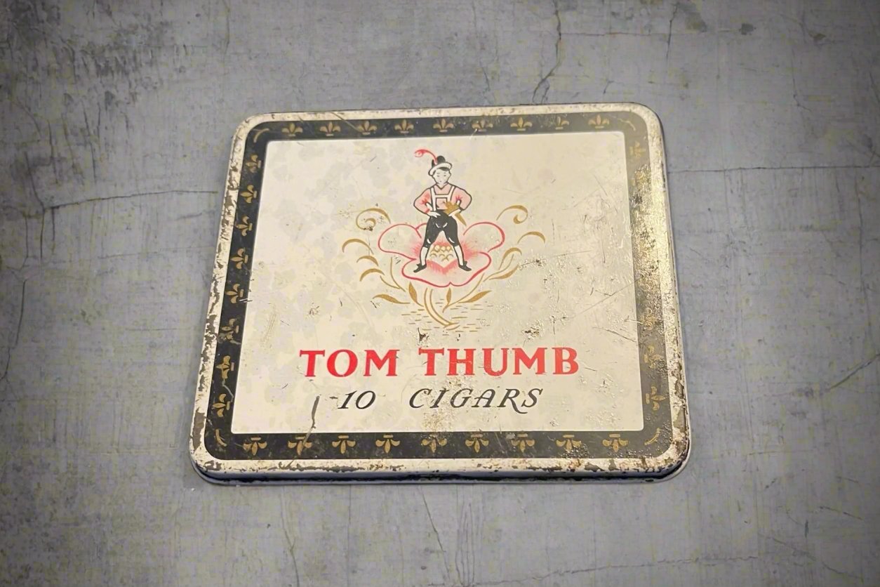 Vintage Thom Thumb Cigar Tin