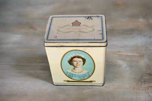 1950’s Queen Elizabeth Coronation Tin