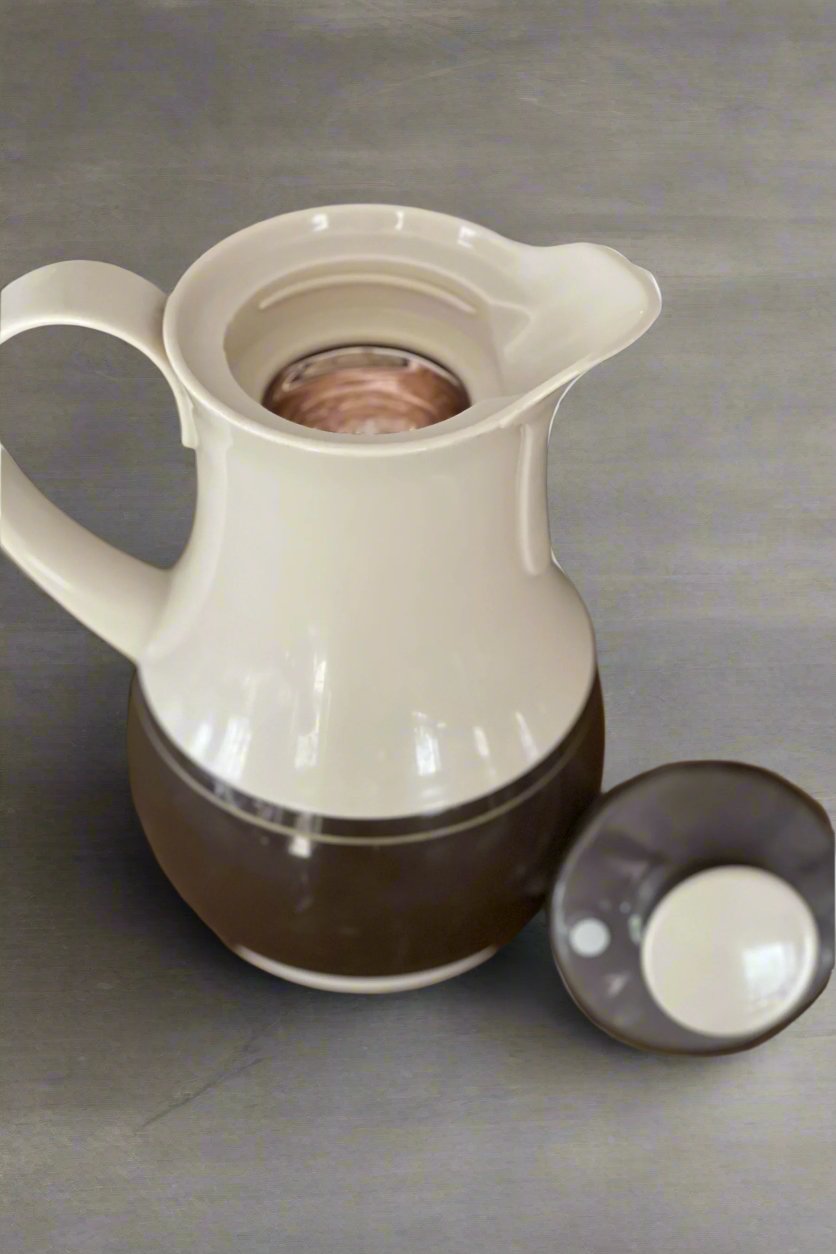 Retro Thermal brown and cream Pitcher