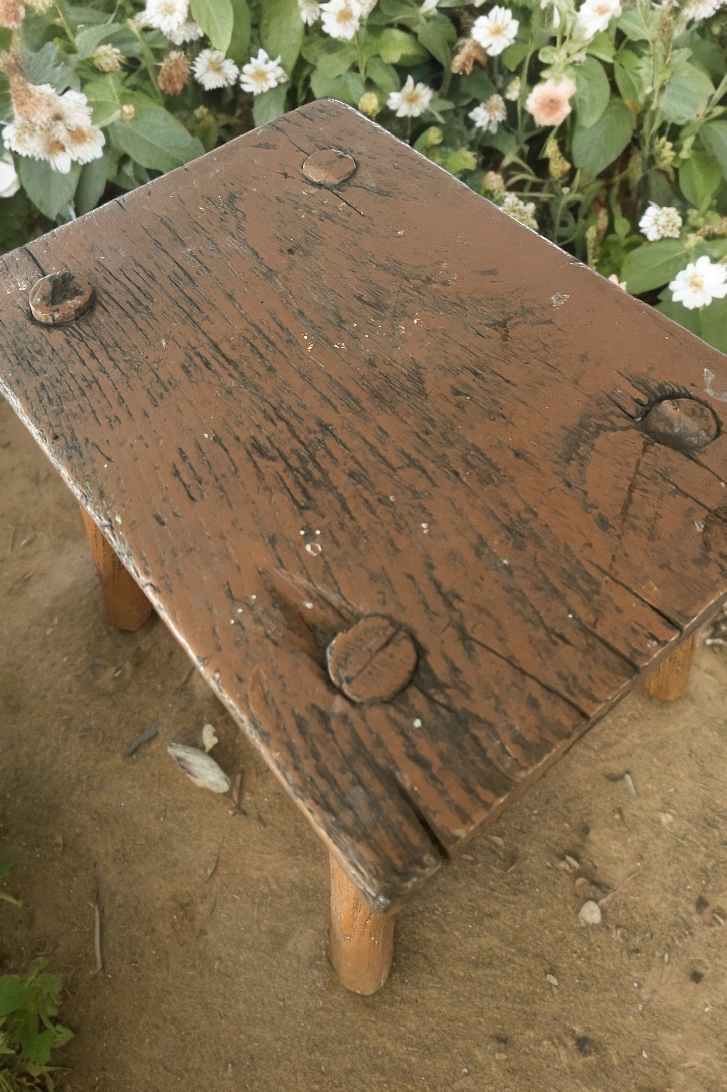 Small Vintage Milking Stool