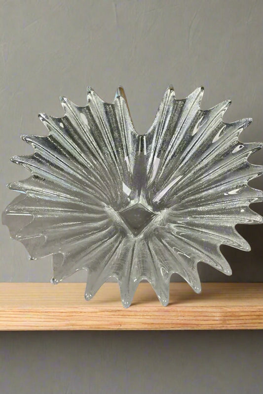 1960’s Retro Frank Thrower Darlington Glass Centrepiece