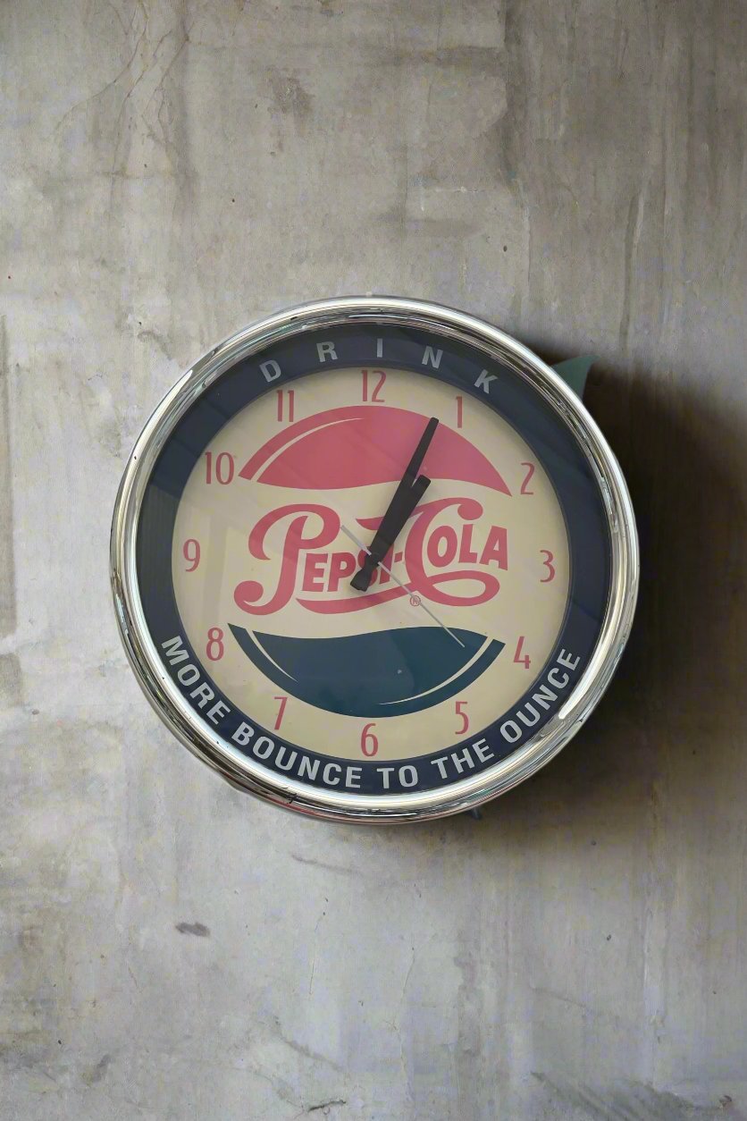 Pepsi Advertising Clock