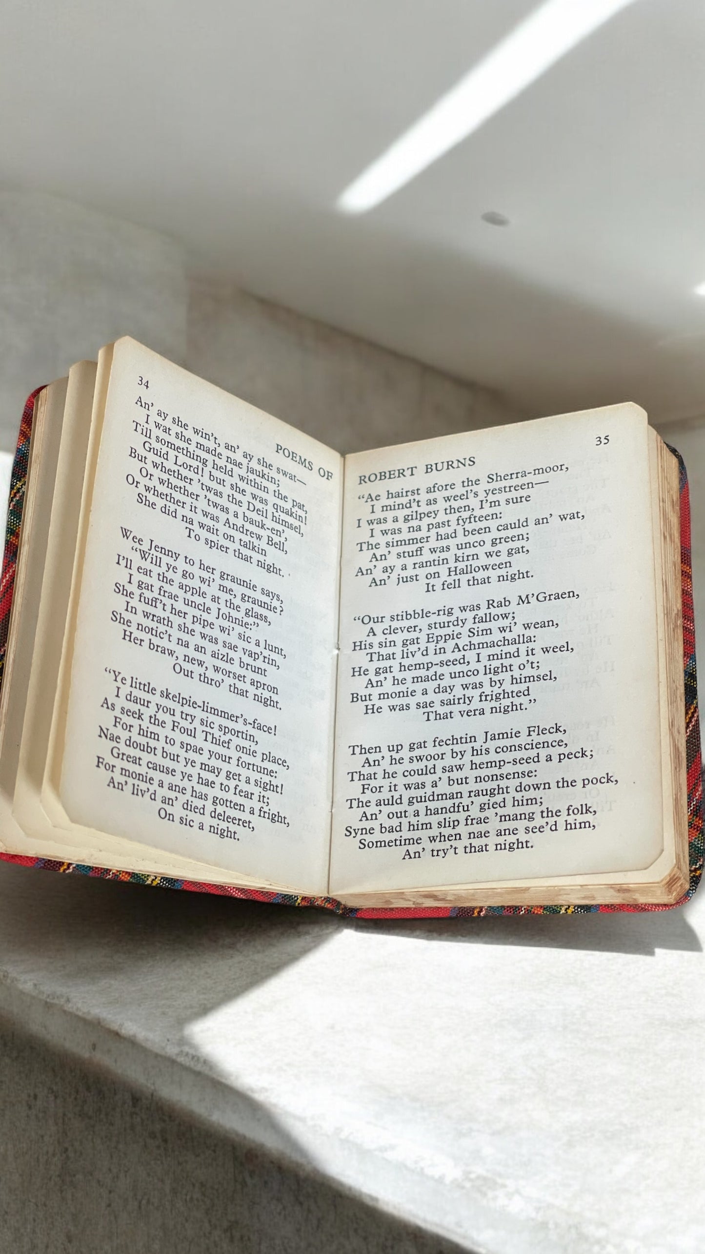 Burns Poems Minature Book