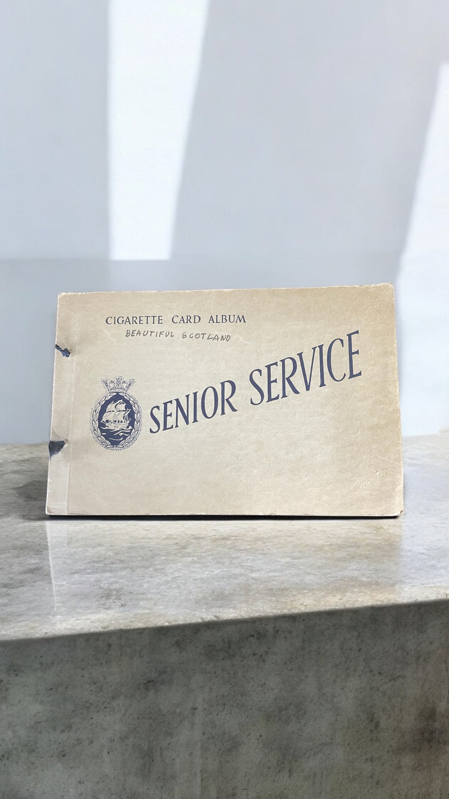 Senior Service Cigarette Card Album