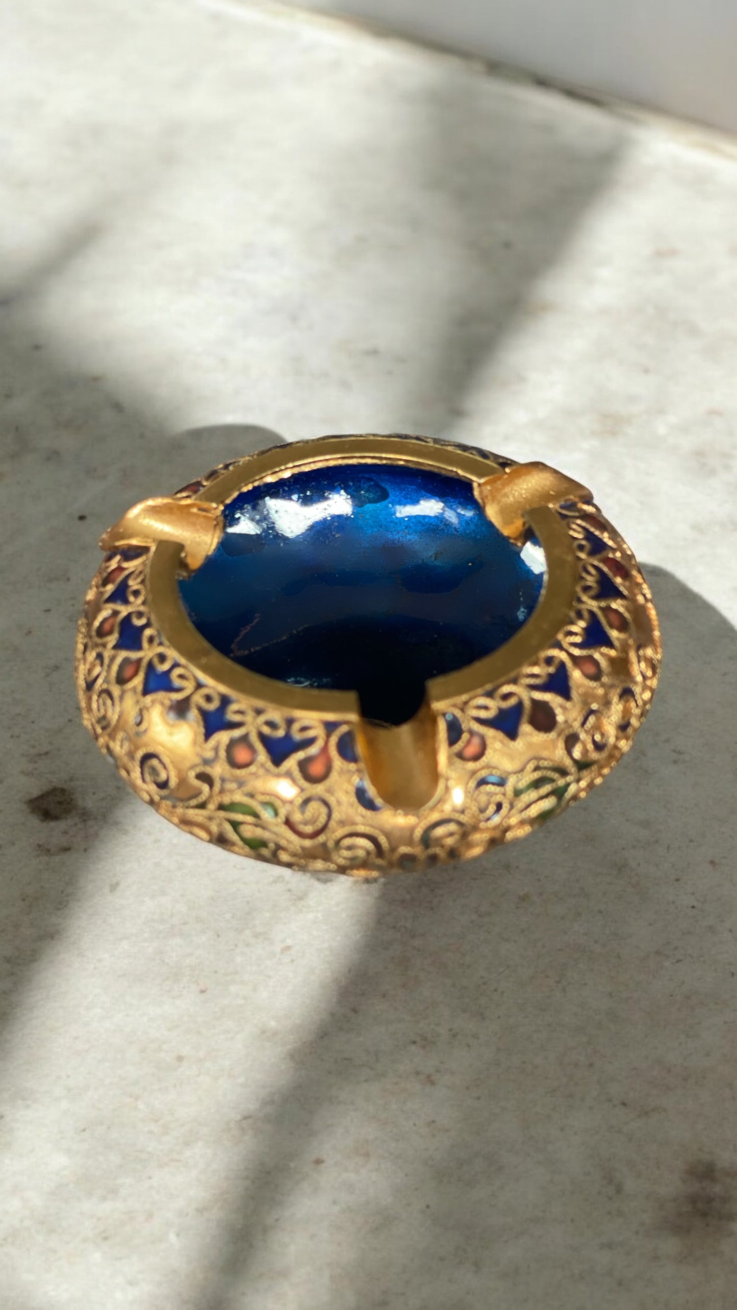 Vintage Oriental Ashtray